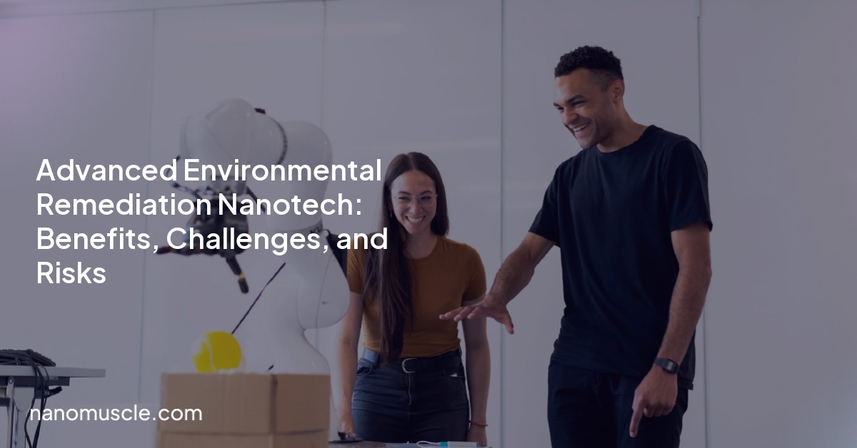 Advanced Environmental Remediation Nanotech: Benefits, Challenges, and Risks