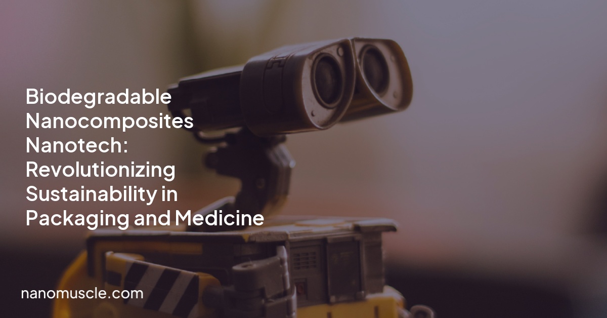 Biodegradable Nanocomposites Nanotech: Revolutionizing Sustainability in Packaging and Medicine