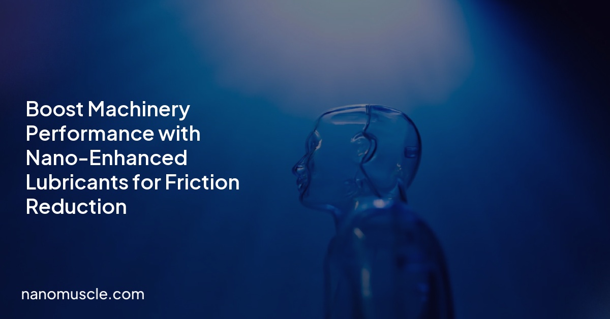 Boost Machinery Performance with Nano-Enhanced Lubricants for Friction Reduction