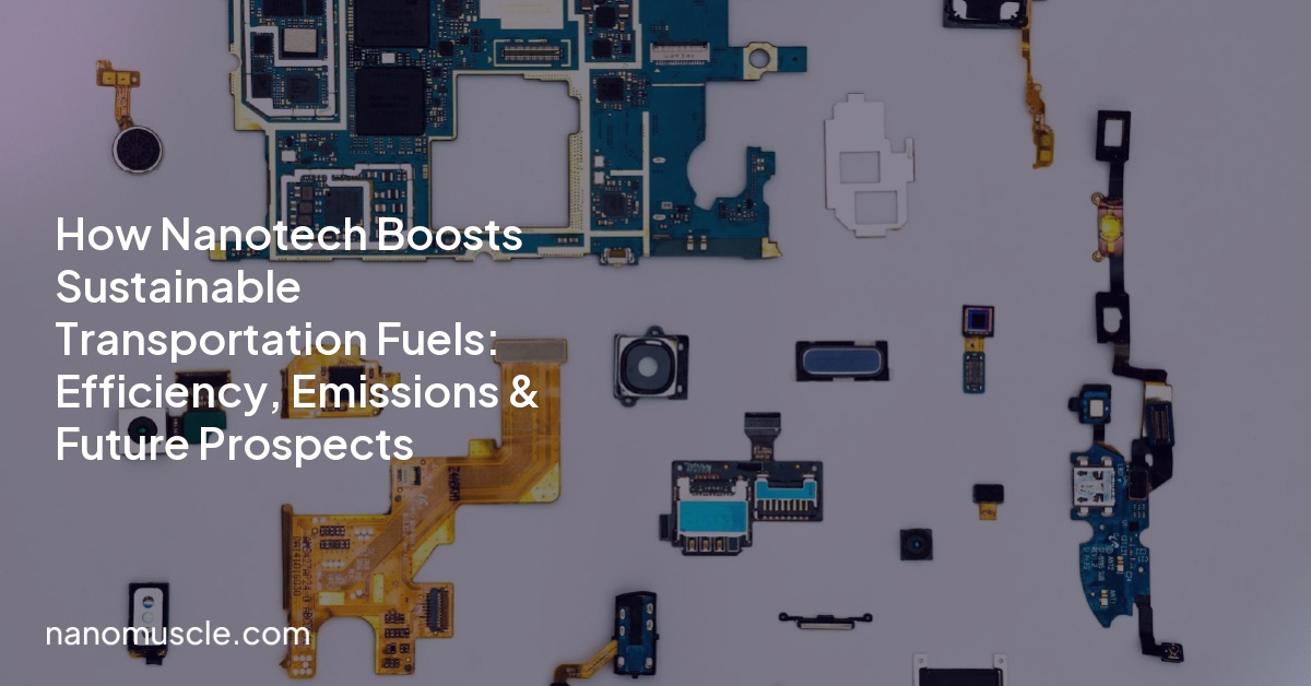 How Nanotech Boosts Sustainable Transportation Fuels: Efficiency, Emissions & Future Prospects