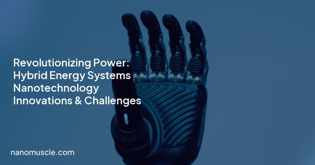 Revolutionizing Power: Hybrid Energy Systems Nanotechnology Innovations & Challenges